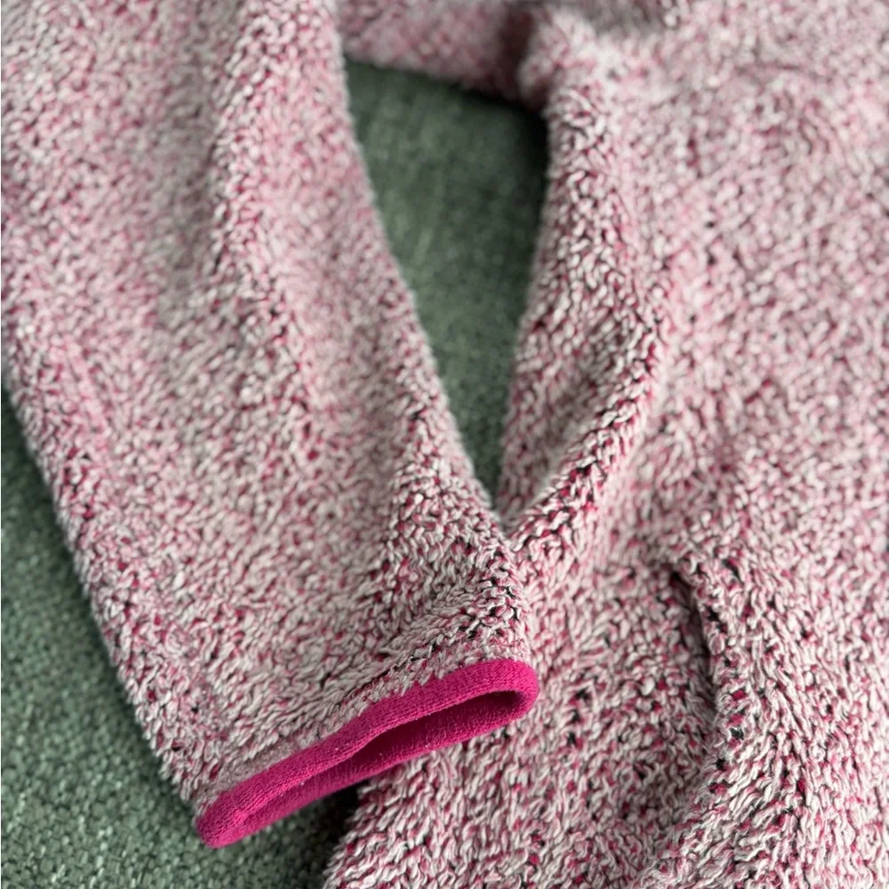 Patagonia Pink Sherpa Fleece Pullover - Picture 3 of 6